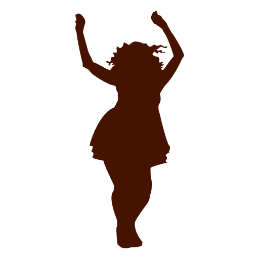 Silhouette Child Female Dance - Silhouette png download - 512*512 ...