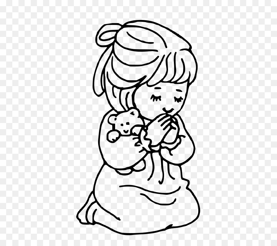 Praying Hands Prayer Child Clip art - Children Praying Clipart png download - 800*800 - Free Transparent  png Download.