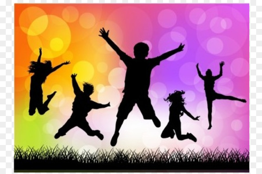 Child Silhouette Jumping Play - youth png download - 1800*1200 - Free Transparent Child png Download.
