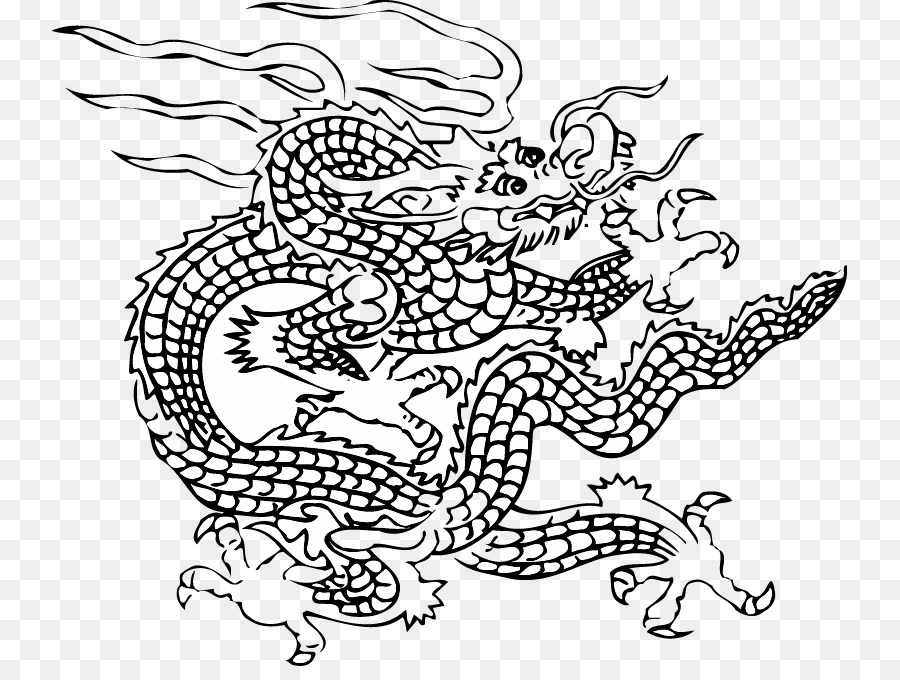 Lxfd Tu1ea7m Hoan Chinese dragon Illustration - Vector Dragon background image png download - 795*666 - Free Transparent Chinese Dragon png Download.