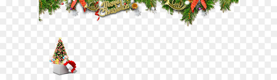 Christmas tree Christmas ornament Santa Claus - Christmas background png download - 1920*738 - Free Transparent Christmas  png Download.