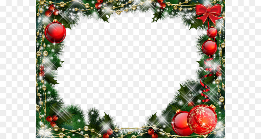 Christmas decoration Picture frame Santa Claus - Christmas decoration PNG png download - 1024*751 - Free Transparent Christmas  png Download.
