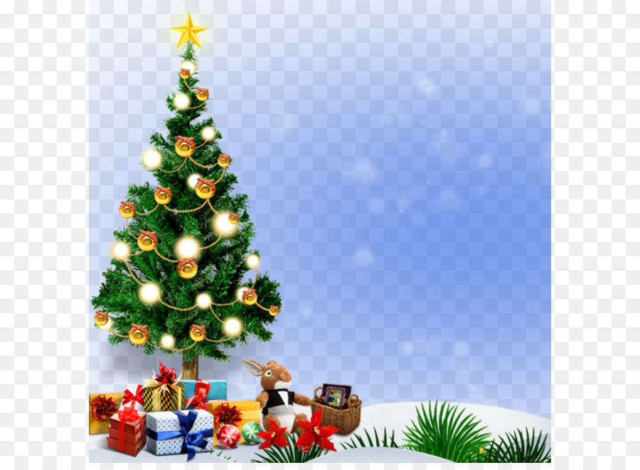 Santa Claus Christmas tree Gift Father Christmas - Background Christmas gift boxes under the Christmas tree png download - 800*800 - Free Transparent Christmas  png Download.