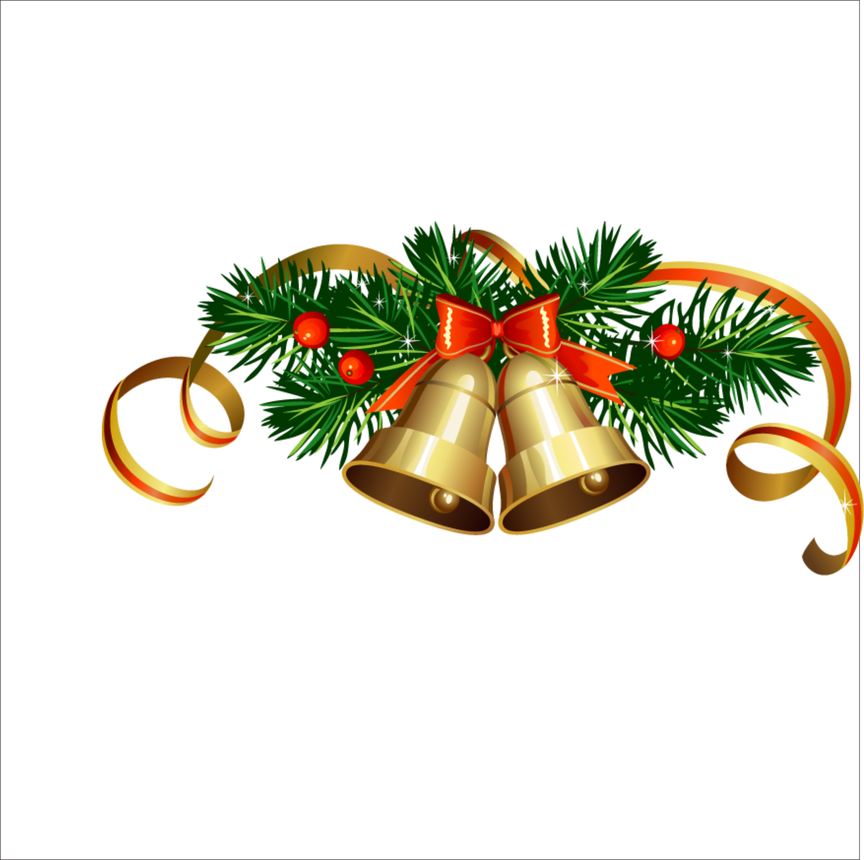 Christmas Bell - Christmas bell png download - 1781*1772 - Free ...