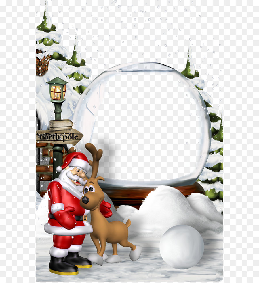 Santa Claus Christmas Eve New Year - Christmas border background template template download png download - 720*1080 - Free Transparent Christmas  png Download.