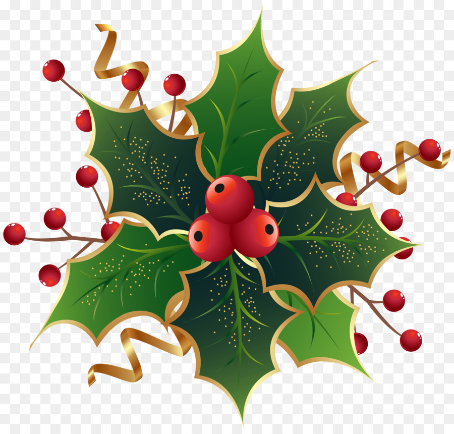 Common holly Christmas decoration Clip art - icicles png download - 6000*5719 - Free Transparent Common Holly png Download.