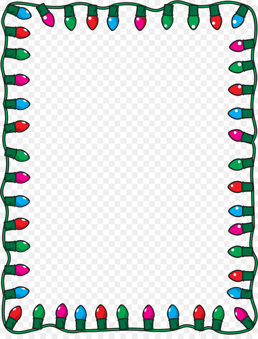Christmas lights Candy cane Clip art - Animated Borders Cliparts png ...