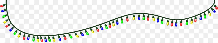 Christmas lights Lighting Clip art - Colored String Cliparts png download - 2400*472 - Free Transparent  Light png Download.