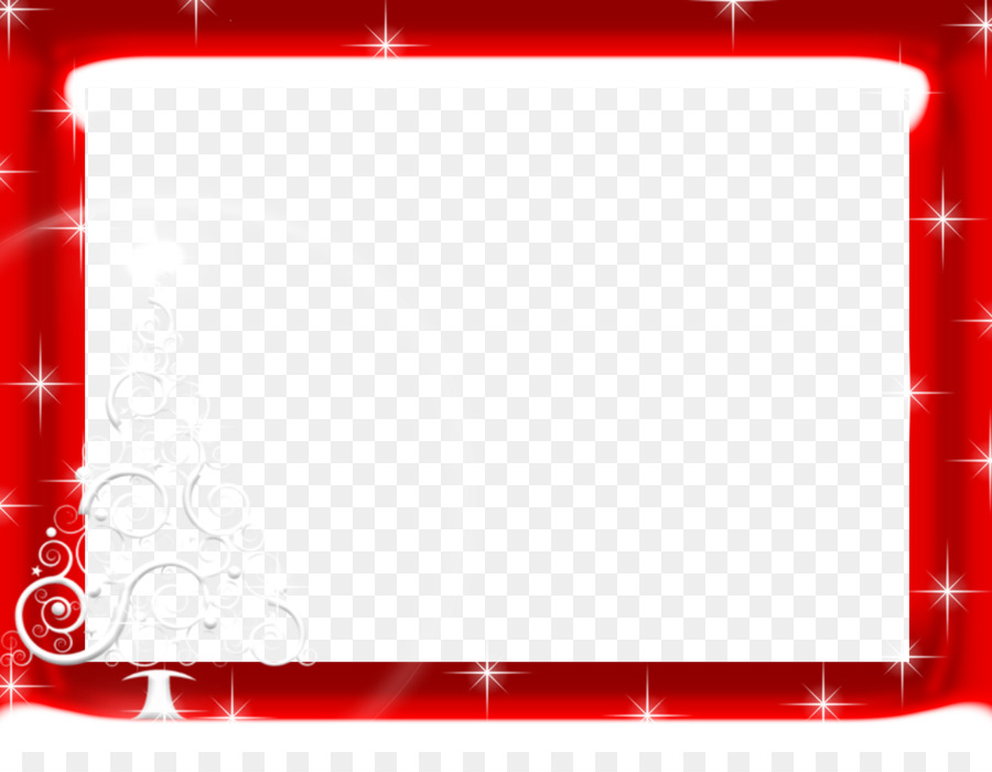 Christmas lights Santa Claus Clip art - Red Border Frame PNG Clipart png download - 900*682 - Free Transparent BORDERS AND FRAMES png Download.
