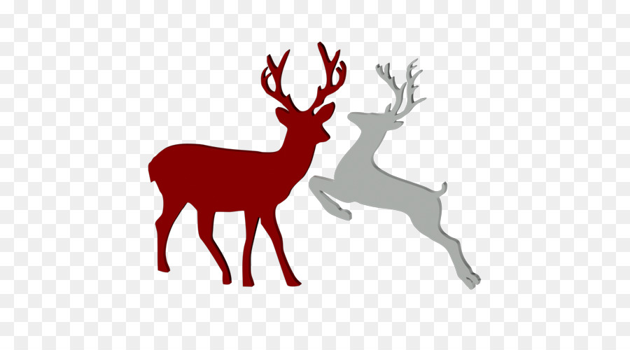 Reindeer Christmas Moose - Reindeer png download - 500*500 - Free Transparent Deer png Download.