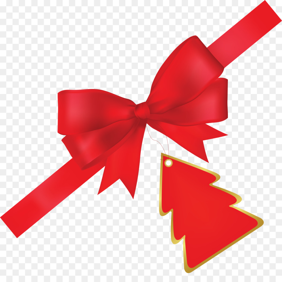 Christmas Ribbon Paper Gift Wrapping - bowknot png download - 5356*5241 - Free Transparent Christmas  png Download.