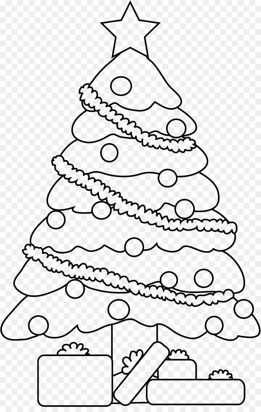 Line art Clip art Drawing Christmas tree - christmas tree png download - 900*1403 - Free Transparent Line Art png Download.