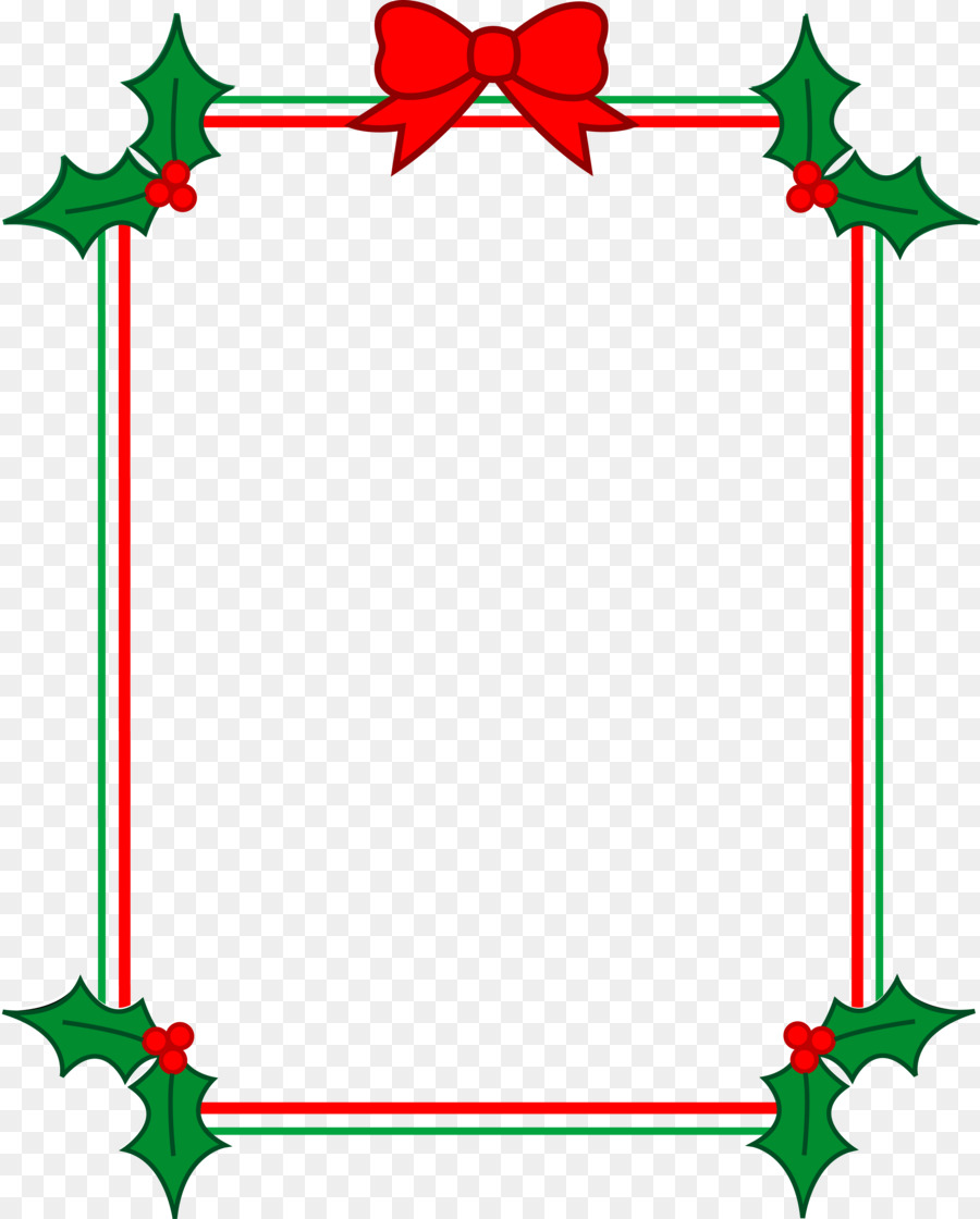 Christmas Holiday Clip art - simple frame png download - 4822*6000 - Free Transparent Christmas  png Download.