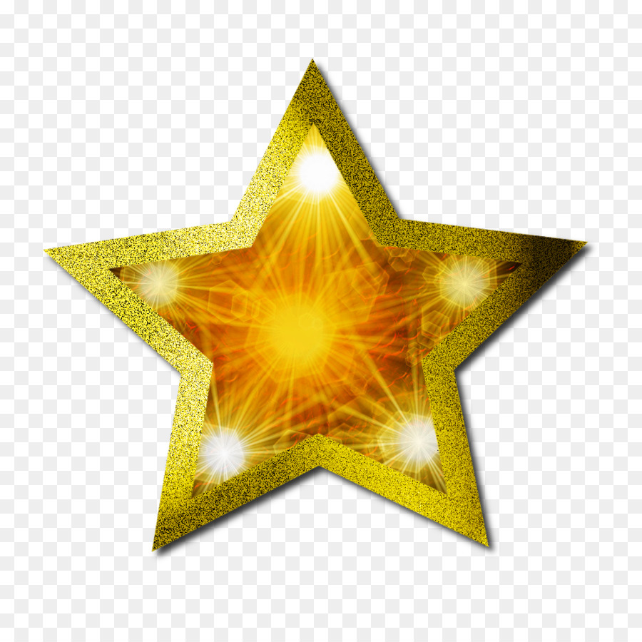 Christmas Star of Bethlehem Clip art - Christmas Gold Star PNG Clipart png download - 1000*1000 - Free Transparent Christmas  png Download.