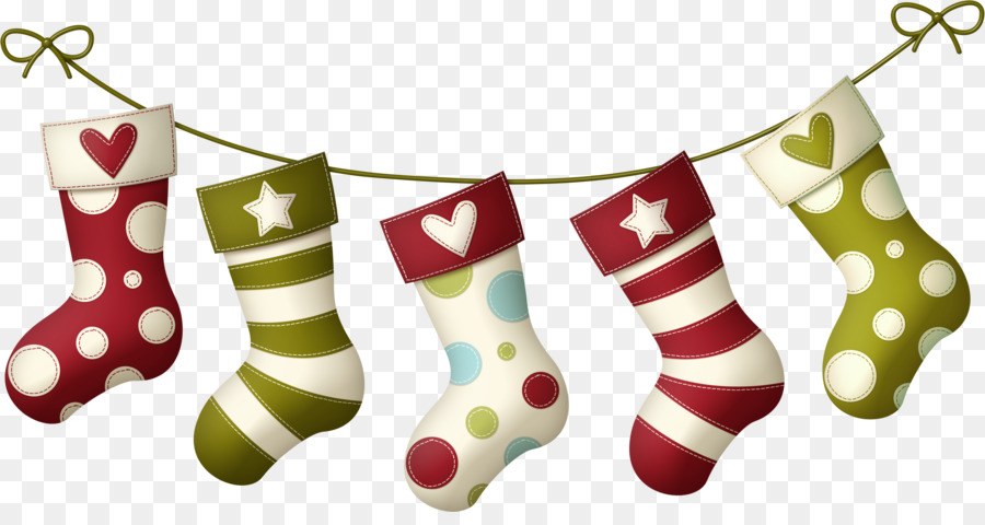 Christmas stocking Sock - Christmas socks png download - 3308*1720 - Free Transparent Christmas  png Download.