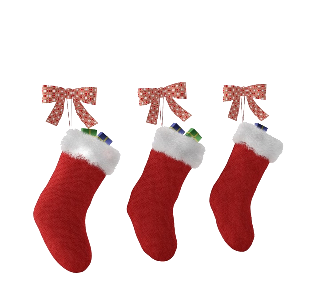 Christmas stocking Santa Claus Sock - Red Christmas socks png download ...