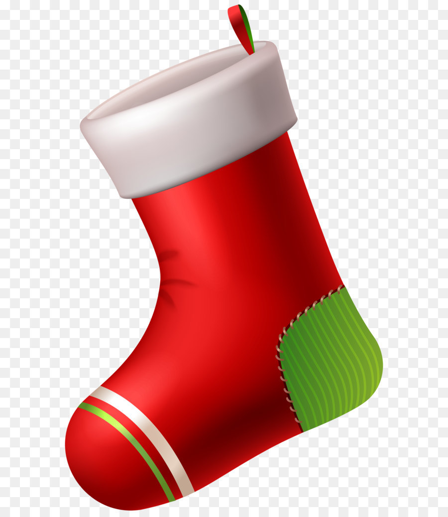 Santa Claus Christmas stocking Candy cane Clip art - Red Christmas Stocking PNG Clip Art png download - 5021*8000 - Free Transparent Christmas Ornament png Download.