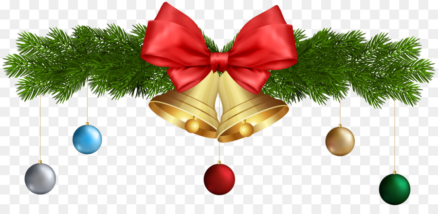 Christmas ornament Bell Clip art - christmas png download - 8000*3768 - Free Transparent Christmas  png Download.