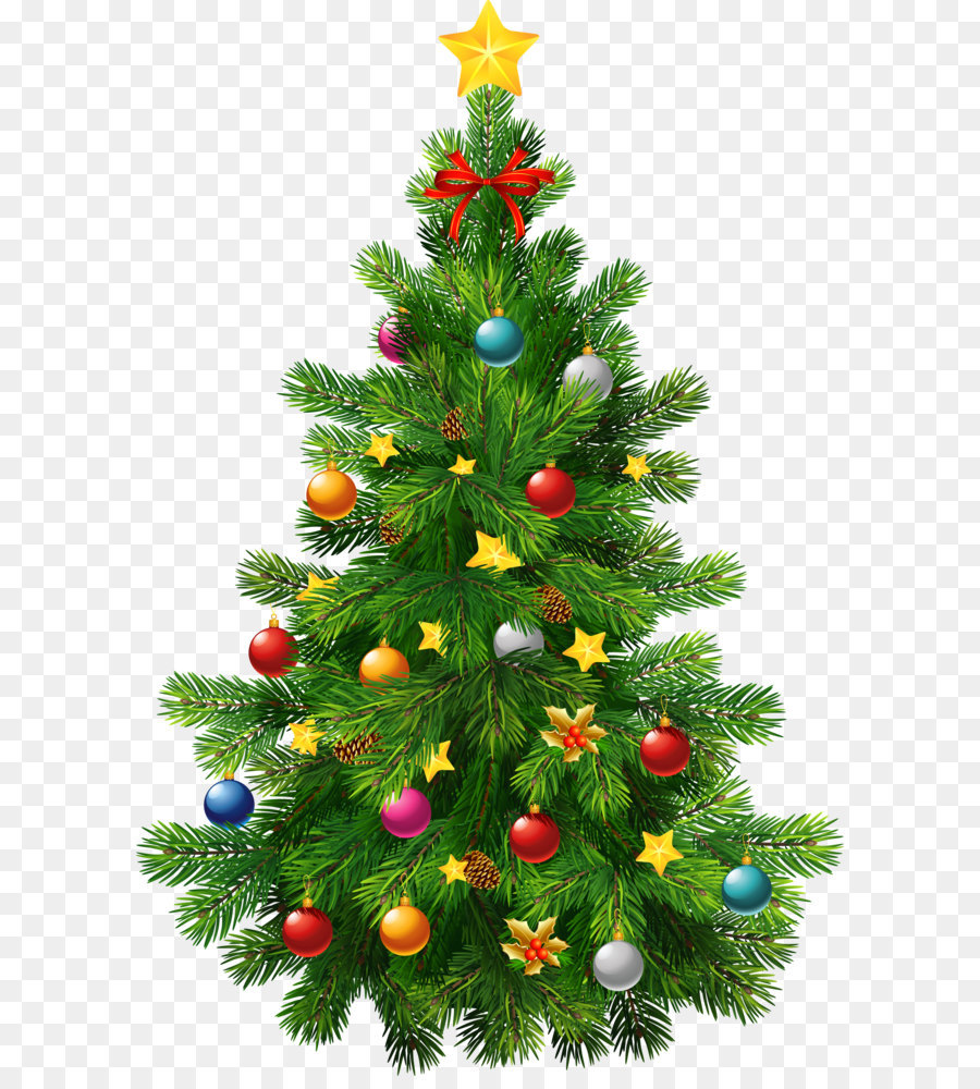 Christmas tree Christmas ornament Clip art - Large Transparent Deco Christmas Tree Clipart png download - 3900*5929 - Free Transparent Christmas Tree png Download.