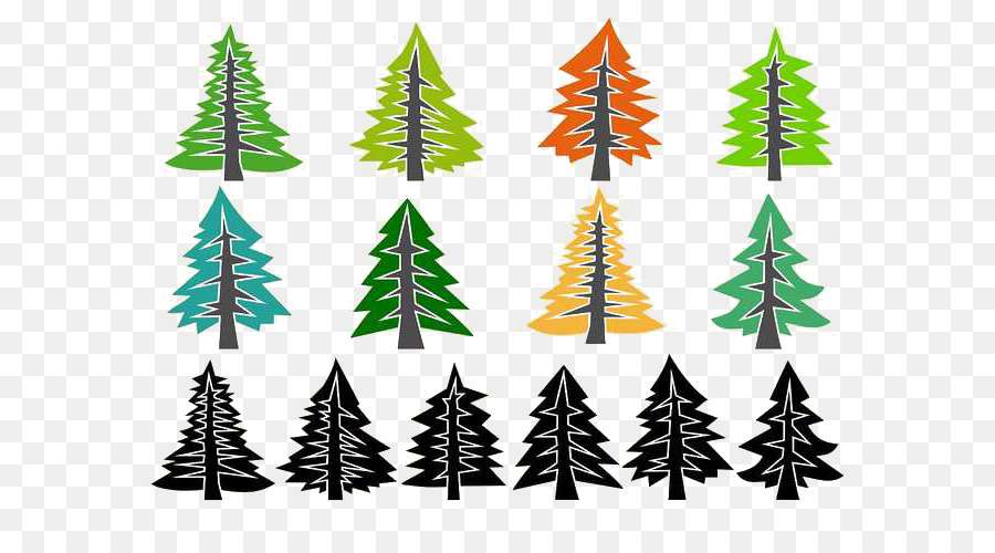Pine Euclidean vector Icon - Christmas tree png download - 700*490 - Free Transparent Pine png Download.