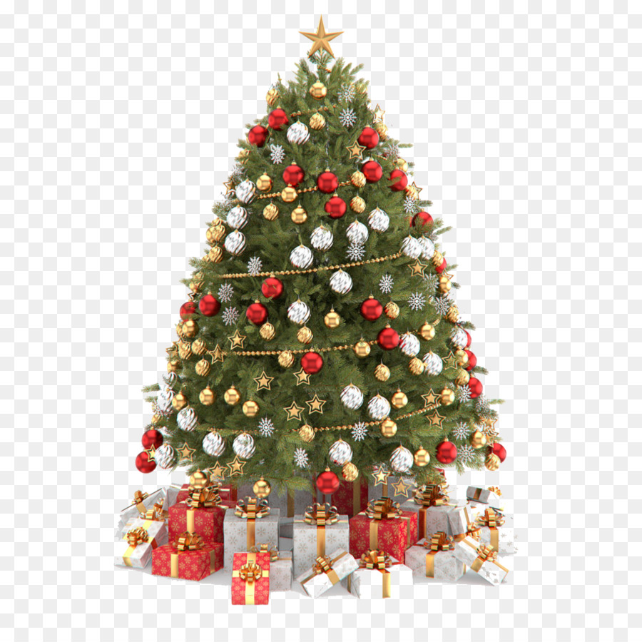 Christmas tree Gift Clip art - Tree Christmas Png png download - 2185* ...