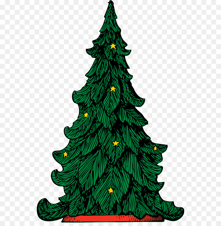 Christmas tree Clip art - Cartoon Pine Trees png download - 600*906 - Free Transparent Christmas  png Download.