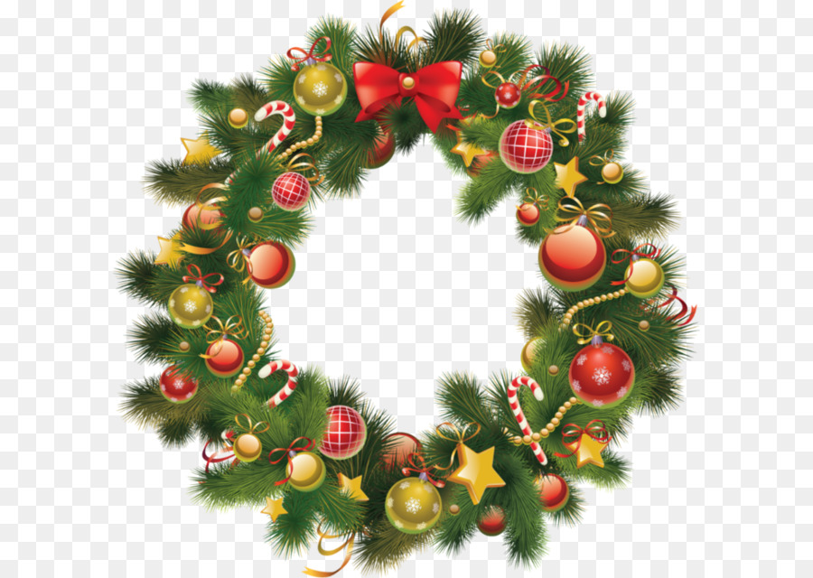 Christmas wreath png download - 700*689 - Free Transparent Christmas  png Download.
