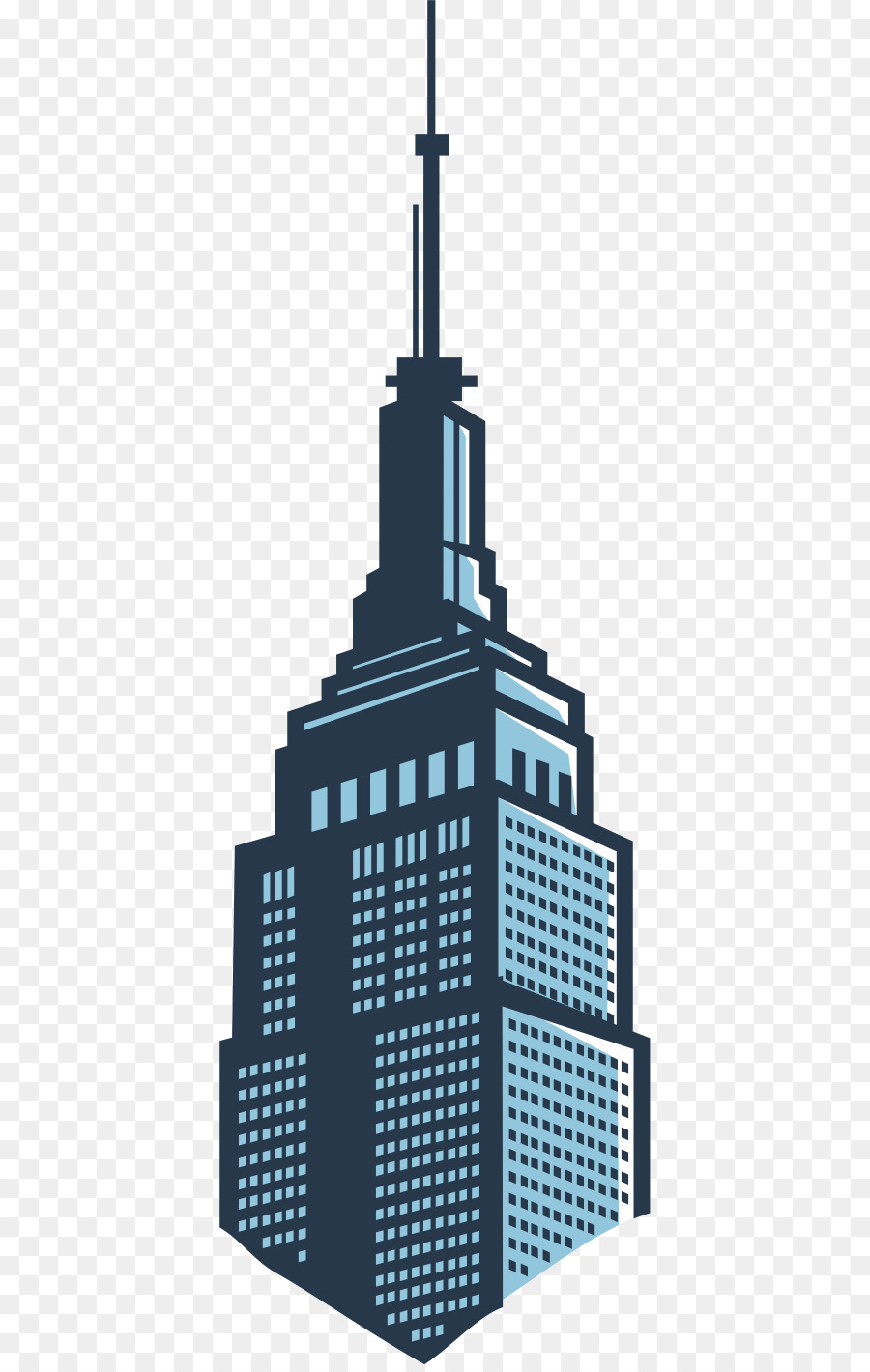 Empire State Building Chrysler Building Empire steel works Inc. - Empire State Building png download - 446*1413 - Free Transparent Empire State Building png Download.