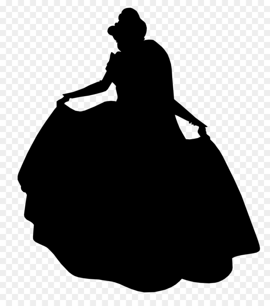cinderella and prince silhouette