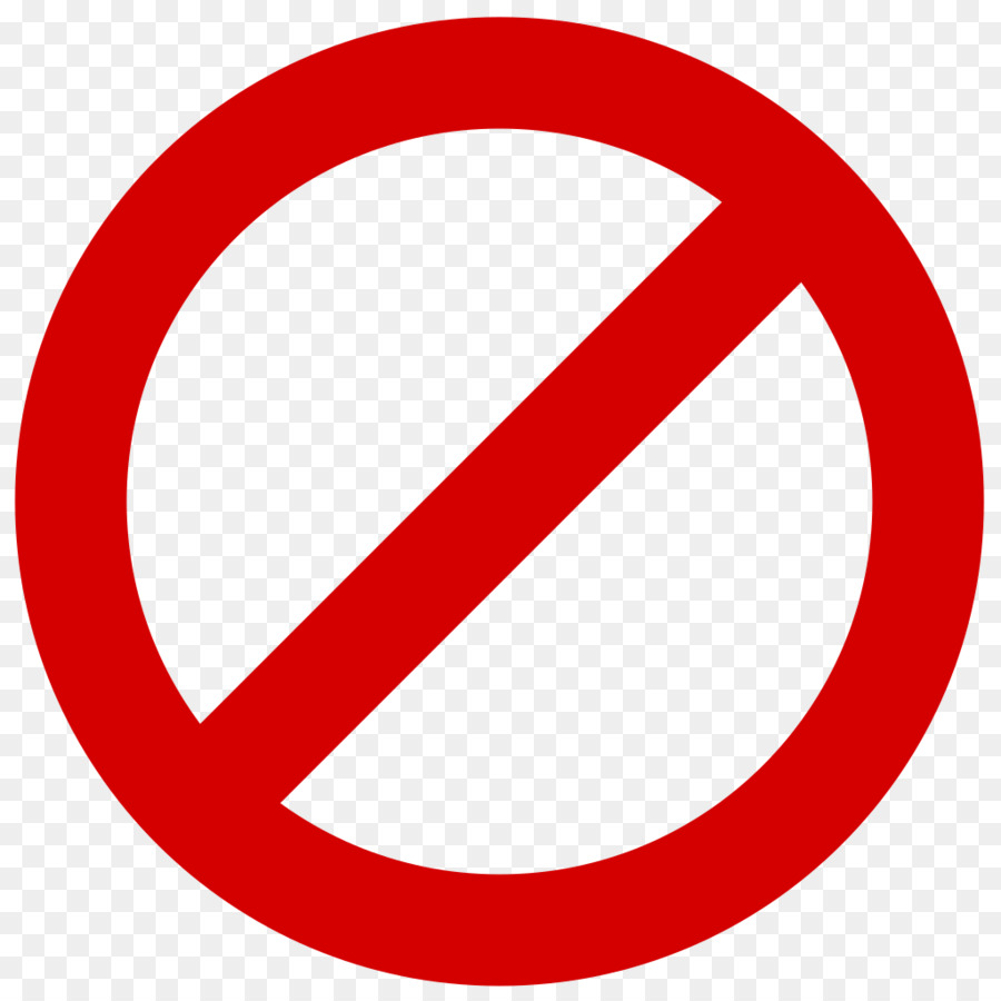 No symbol Sign Clip art - forbidden png download - 1024*1024 - Free Transparent No Symbol png Download.