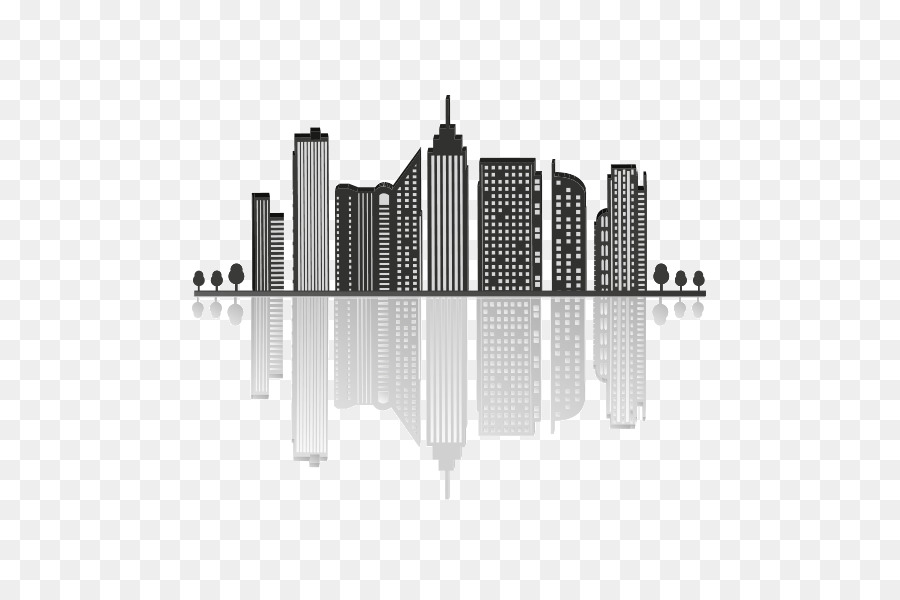 Skyline Building Silhouette Like Hip Hop City - building png download - 600*600 - Free Transparent Skyline png Download.