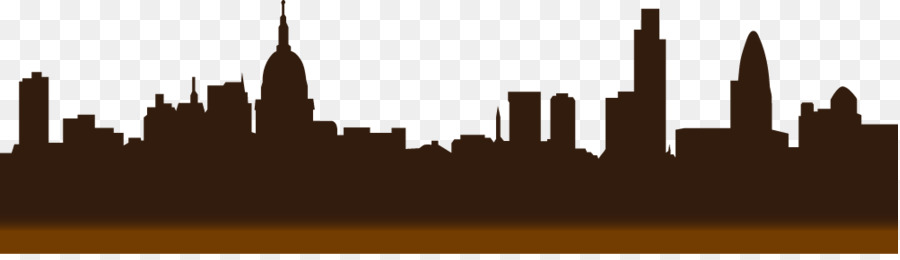 Building Silhouette Clip art - Cartoon city silhouette png download - 1001*283 - Free Transparent Building png Download.