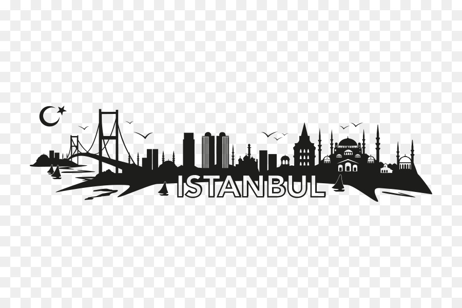 Istanbul Wall decal Skyline Photography Vector graphics - Istanbul Skyline png download - 800*600 - Free Transparent Istanbul png Download.