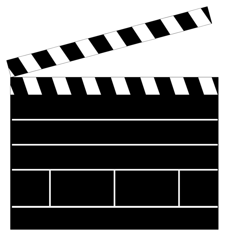 Clapperboard Icon Scalable Vector Graphics - Clapperboard Png Clipart ...