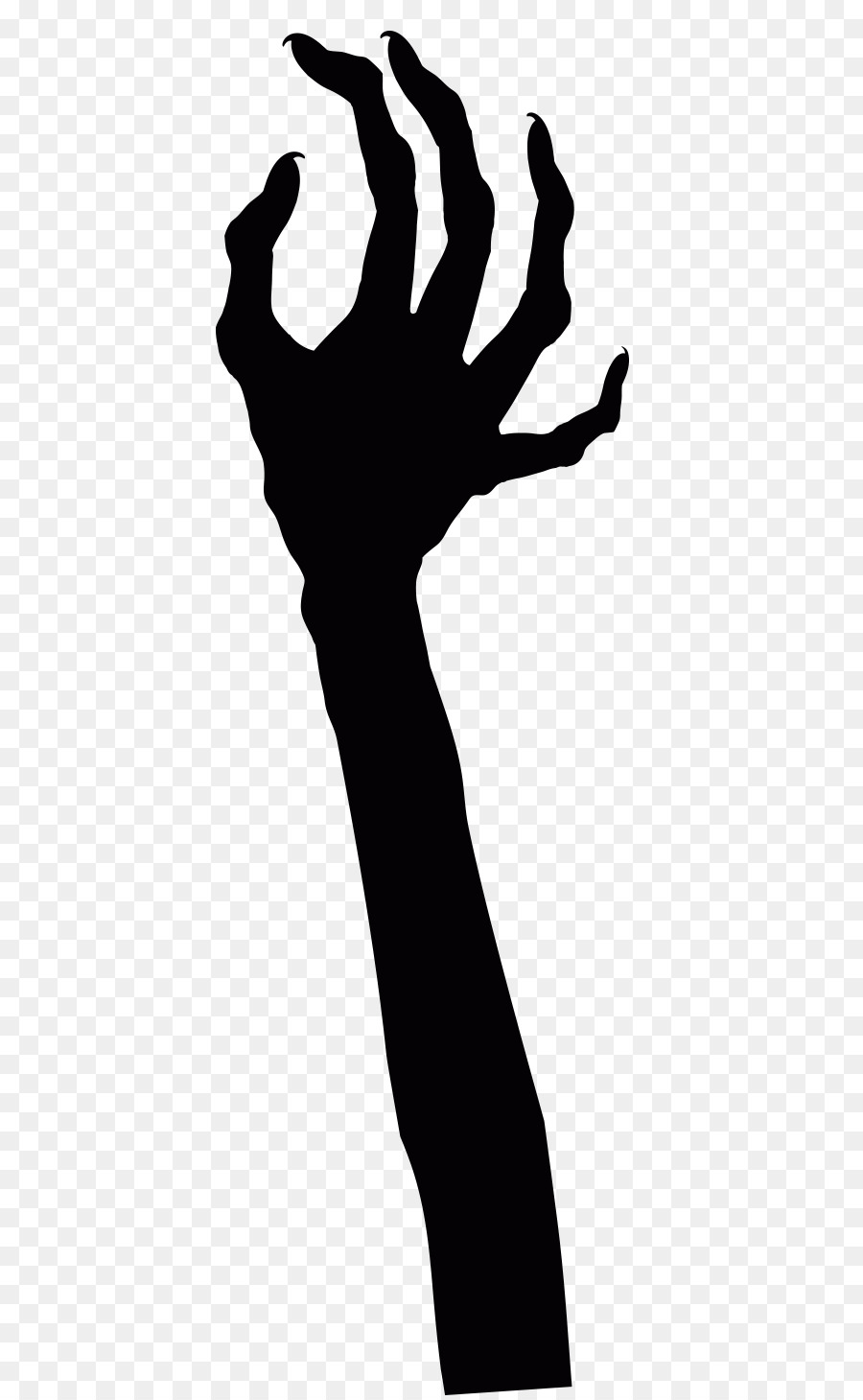 Ghost Devil Claw - Black ghost claws png download - 549*1455 - Free Transparent Ghost png Download.