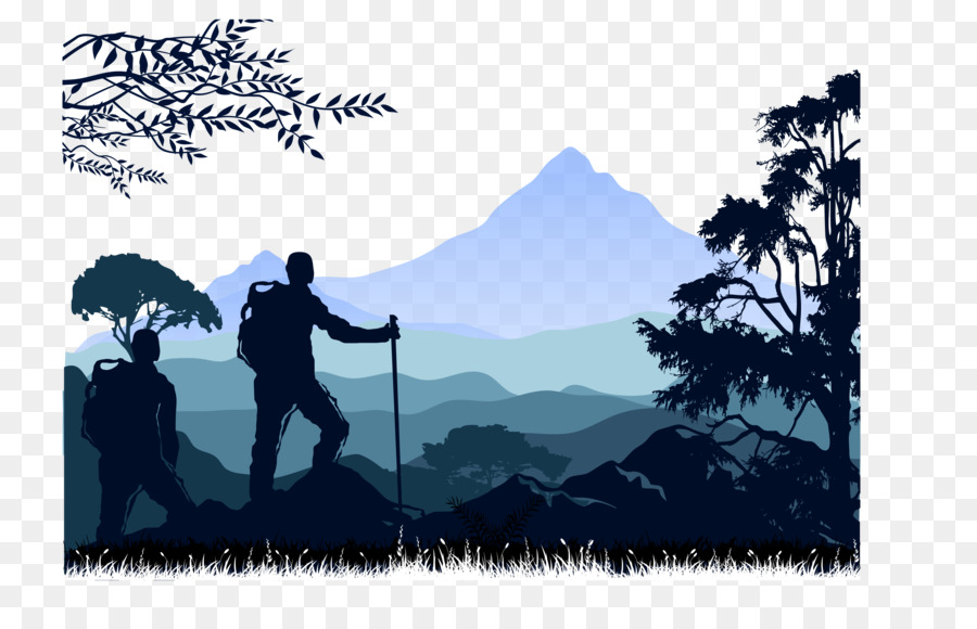 Mountaineering Euclidean vector Rock climbing - Backpackers mountaineering png download - 3019*1907 - Free Transparent Mountaineering png Download.