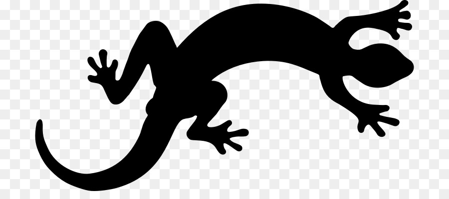 Lizard Reptile Silhouette Clip art - Lizard Clipart png download - 760*384 - Free Transparent Lizard png Download.