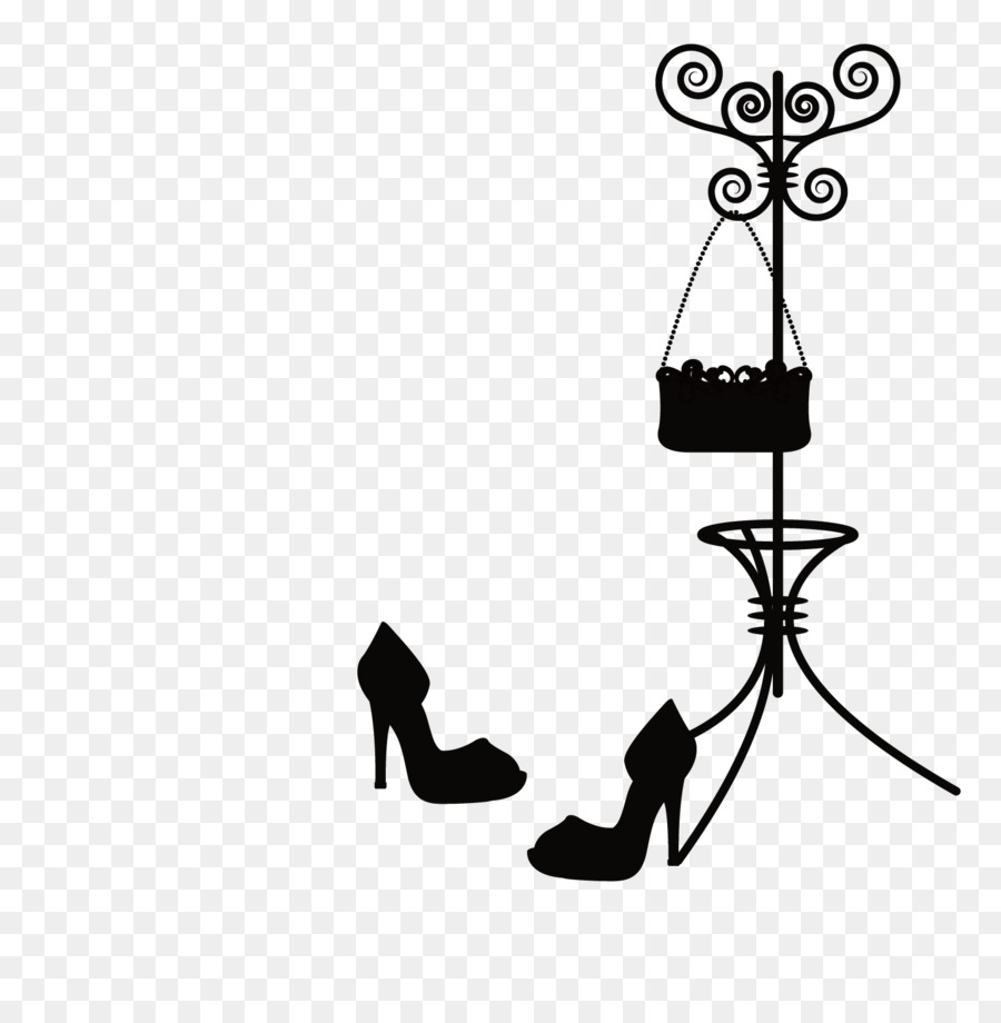 Clothing High-heeled footwear Clothes hanger Shoe - Women clothes shelves and shoes png download - 1500*1501 - Free Transparent Clothing png Download.