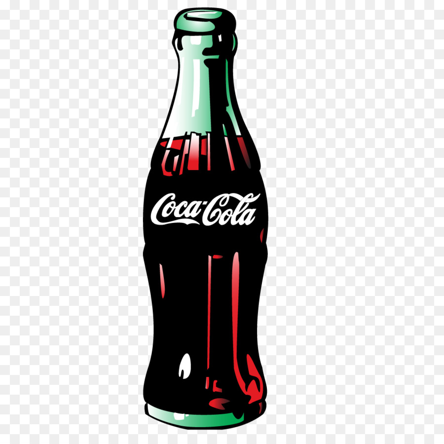 coca cola bottle silhouette