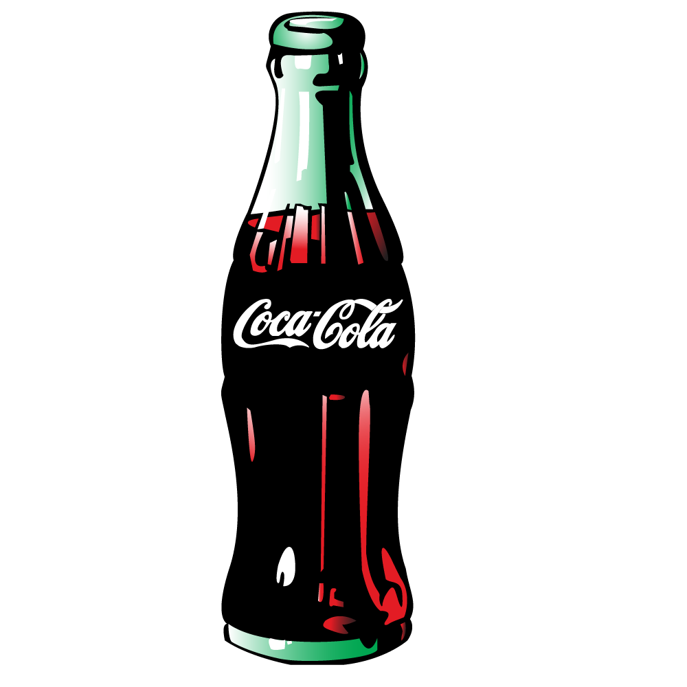 Green Coca-Cola Bottles Fizzy Drinks - coke png download - 1000*1000 ...