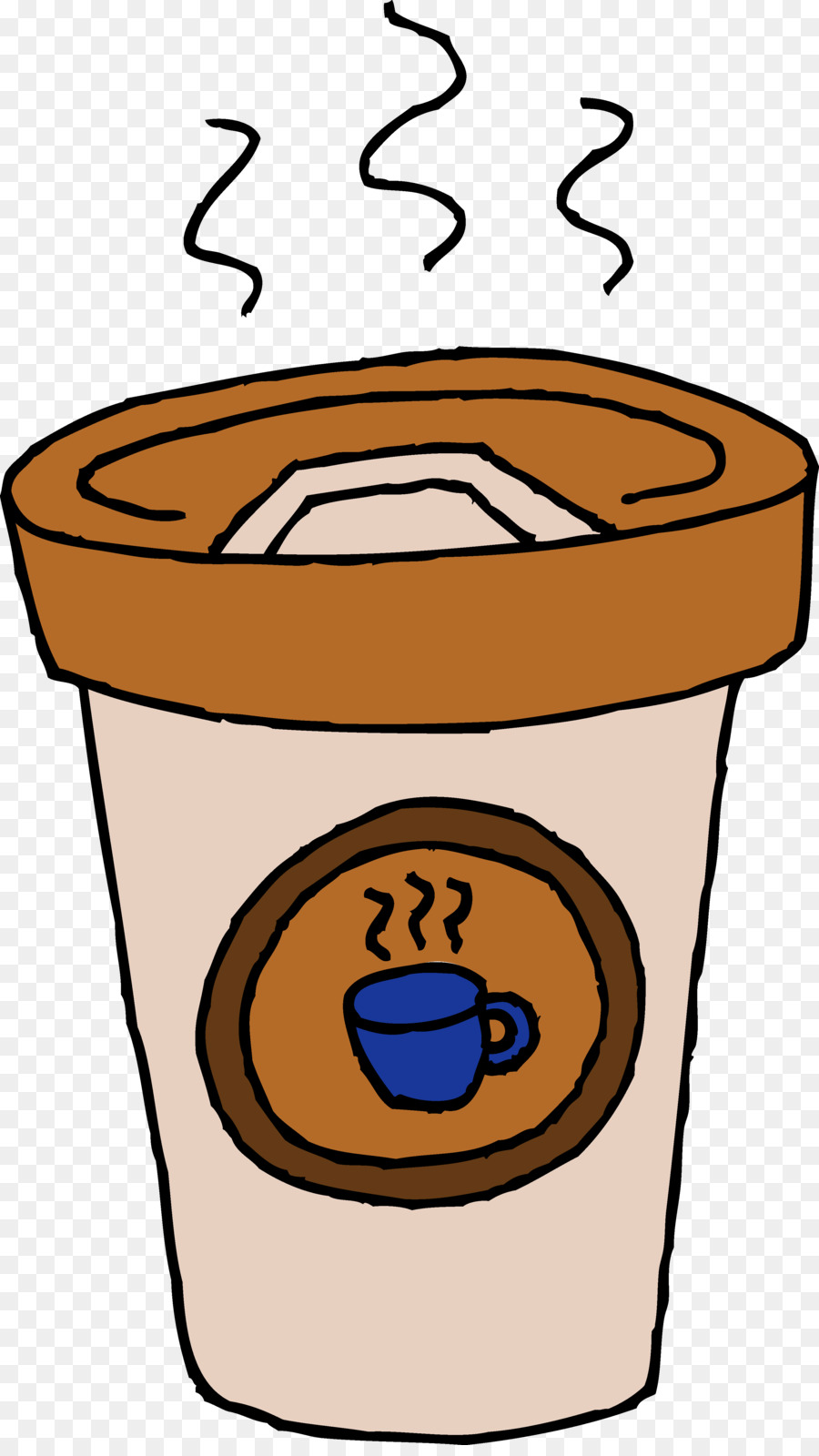 Coffee milk Latte Coffee cup Clip art - Free Coffee Cup Clipart png download - 3162*5578 - Free Transparent Coffee png Download.