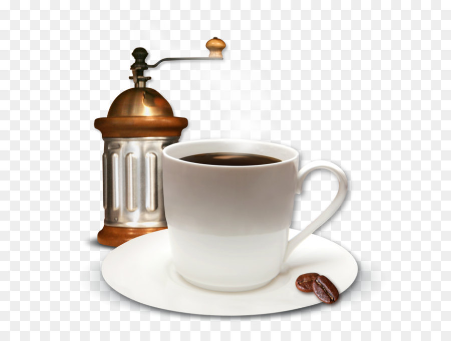 Cafe Coffee Restaurant Template - Cup of Coffee and Coffee Mill PNG Clipart Picture png download - 789*814 - Free Transparent Coffee png Download.