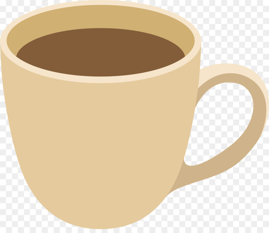 White coffee Coffee cup Coffee milk Instant coffee - Brown coffee cup png download - 2088*1779 - Free Transparent White Coffee png Download.