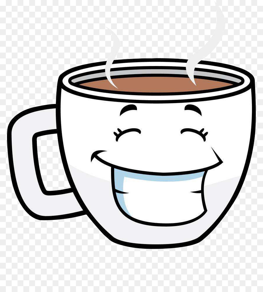 Coffee cup Tea Cafe Cartoon - Coffee Mug png download - 856*1000 - Free Transparent Coffee png Download.