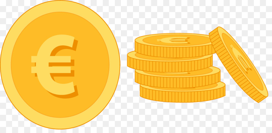 Euro coins Clip art - Coin png download - 1110*529 - Free Transparent Coin png Download.