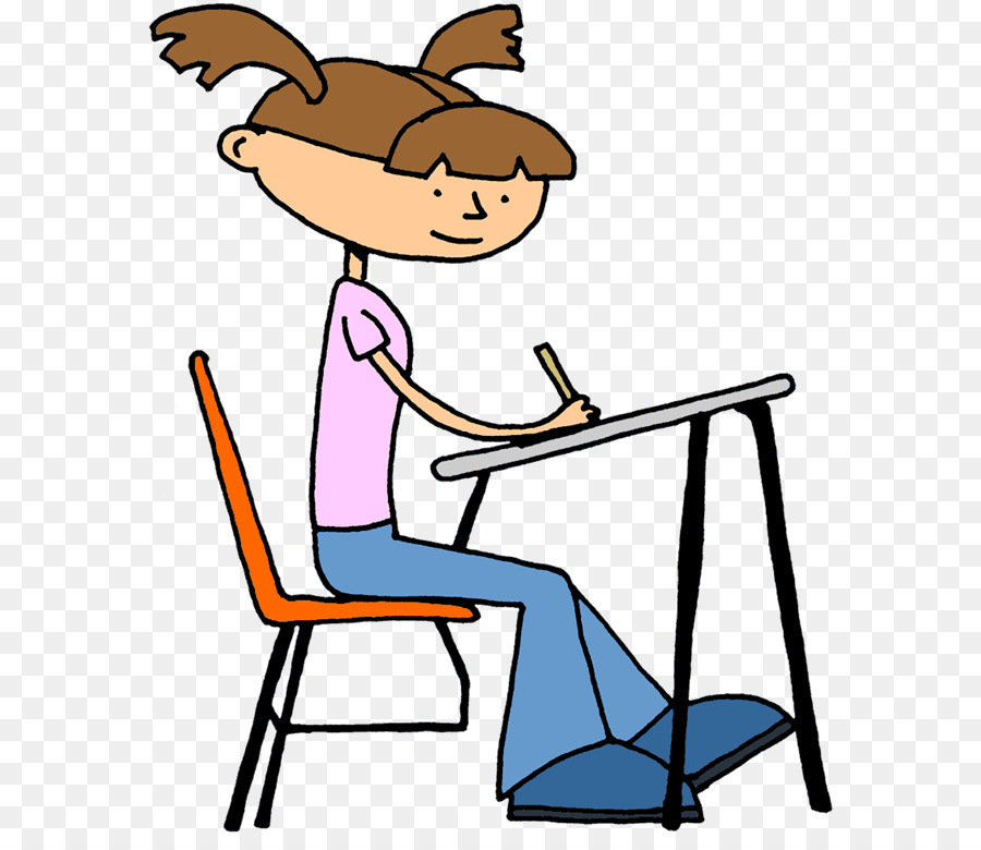 Student Doing school Desk Teacher Clip art - Children Writing Clipart png download - 638*768 - Free Transparent Student png Download.