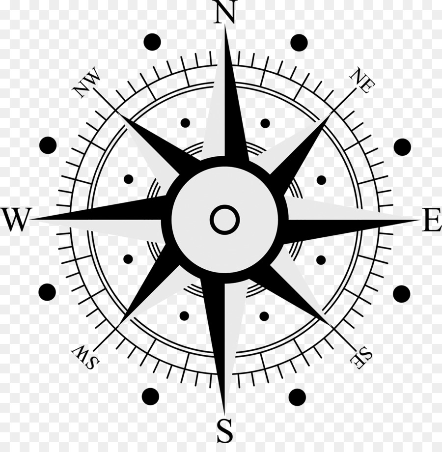 Wind rose Compass rose Symbol - compass png download - 1300*1303 - Free Transparent Wind Rose png Download.