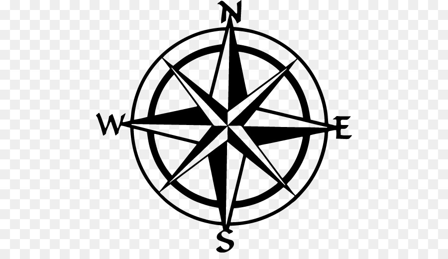 Compass rose Drawing Clip art - compas png download - 514*507 - Free Transparent Compass Rose png Download.