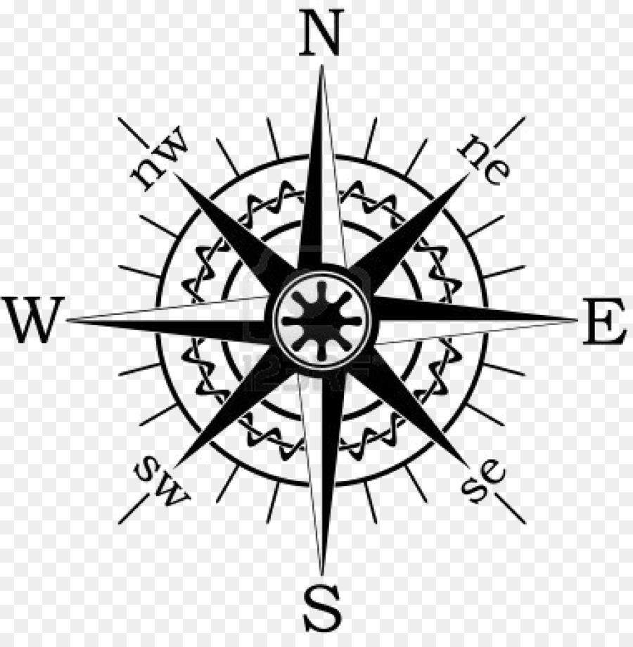 North Compass rose - compass png download - 1143*1151 - Free Transparent North png Download.