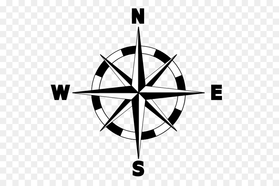 North Compass rose Map Clip art - compass png download - 600*600 - Free Transparent North png Download.